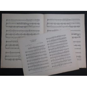 MAUGÜÉ J. M. L. Lento Chant Piano