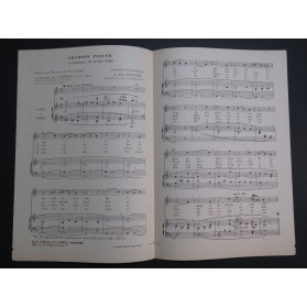 DE COINCY Gautier Chanson Pieuse Chant Orgue ou Piano
