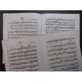 LEONARD H. Ancienne Ecole Italienne Piano Violon ca1875