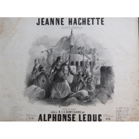 LEDUC Alphonse Jeanne Hachette Piano ca1845
