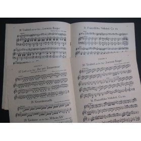 WEISS Julius Blumenlese op 38 Heft II Violon Piano