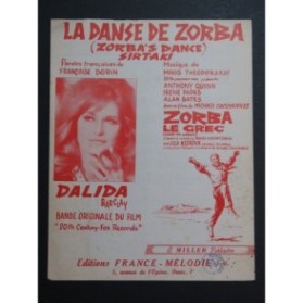 La Danse de Zorba Sirtaki Dalida Chant Piano 1965