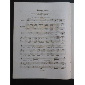 ARNOLD Pourquoi Gémir Chant Piano ca1840