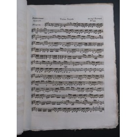 FERRARI G. G. Son Tenera Fanciulla Chant Orchestre 1790