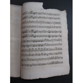 MENGOZZI Bernardo Ah se deve fra tanti tormenti Chant Orchestre 1787