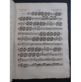 MENGOZZI Bernardo Donne chi vi crede Chant Orchestre 1787