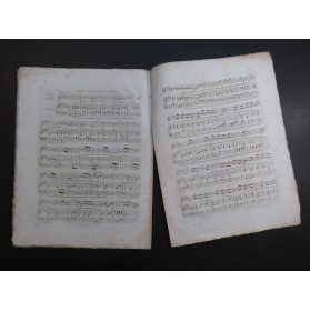 BORDOGNI Marco Trente-Six Vocalises No 1 1 à 12 Chant Piano ca1835