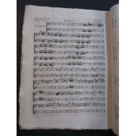 CIMAROSA Domenico Vorrei sperar ben mio Chant Orchestre 1787