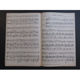 FAURÉ Gabriel La Bonne Chanson 9 pièces Piano Chant