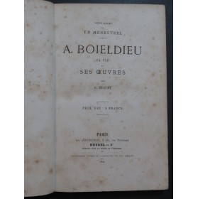 HÉQUET G. Adrien Boieldieu BARBEDETTE H. Franz Schubert 1865