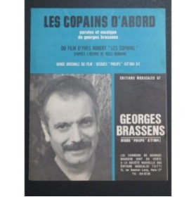 Les Copains d'Abord Georges Brassens Chant Piano 1965