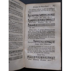 Chants Divers Antiphonaire Romain Méthode Plain-Chant 1777
