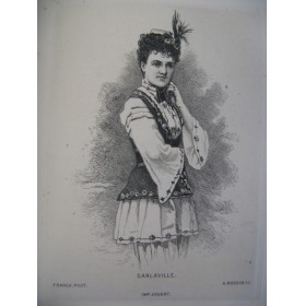 L'Opéra Eaux-fortes et Quatrains par un abonné 1876