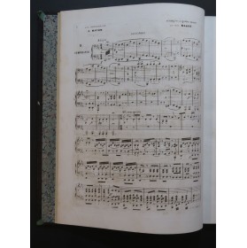 HAYDN MENDELSSOHN Symphonies Piano 4 mains ca1845