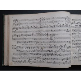 MOZART W. A. 5 Opéras en allemand Chant Piano XIXe