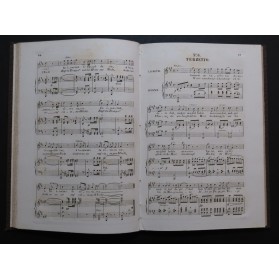 MENDELSSOHN Le Retour Opéra Chant Piano ca1855
