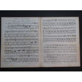 LHUILLIER Edmond Pepita la Grenadine Chant Piano ca1855