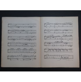 CHRÉTIEN Hedwige Fleur de Lande Piano 1902