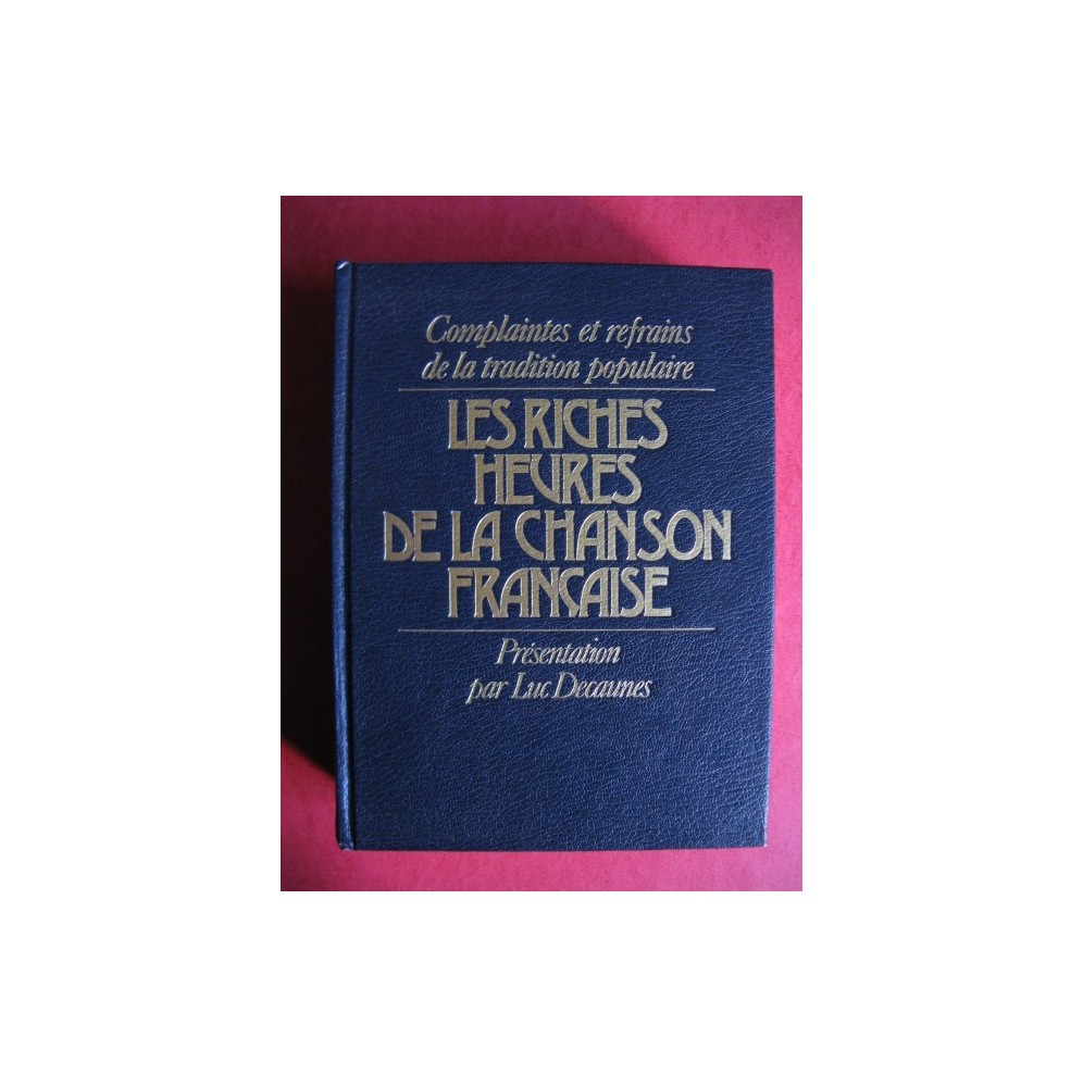 Les Riches Heures de la Chanson Française 1980