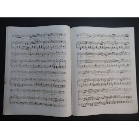 VENZANO Luigi Grande Valse Barbier de Séville Chant Piano ca1860