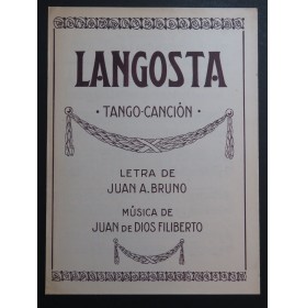 DE DIOS FILIBERTO Juan Langosta Chant Piano