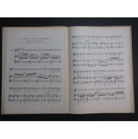 CANTELOUBE Joseph Chants d'Auvergne 1ère Série Dédicace Chant Piano 1924