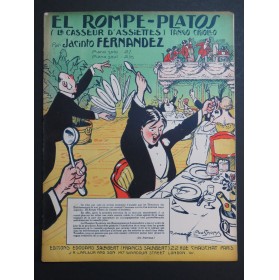 FERNANDEZ Jacinto El Rompe-Platos Piano 1914