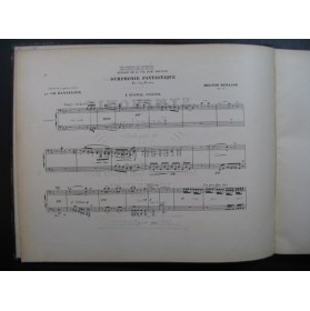 BERLIOZ Hector Symphonie Fantastique Piano 4 mains XIXe