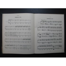 MASSENET Jules Scènes Alsaciennes Piano 4 mains 1892