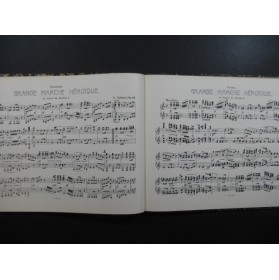 SCHUBERT Franz Märsche Marches Piano 4 mains﻿ 1901