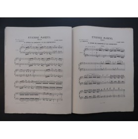 SAINT-SAËNS Camille Etienne Marcel Ballet Piano 4 mains ca1878