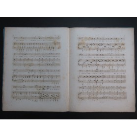SCHUBERT Franz Le Roi des Aulnes Chant Piano ca1840
