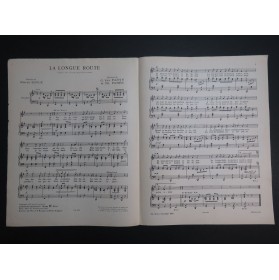 VAN PARYS Georges PARÈS Philippe La Longue Route Chant Piano 1928