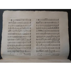 ANFOSSI Pasquale Per amor cangiarsi in fiore Chant Orchestre 1787