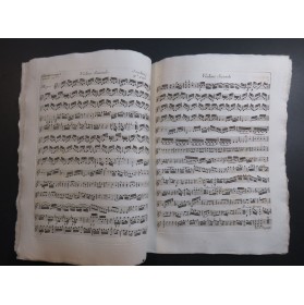 SACCHINI Antonio Son Qual Legno Chant Orchestre 1787