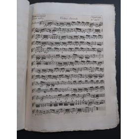 CIMAROSA Domenico La Speranza montre il core Chant Orchestre 1787