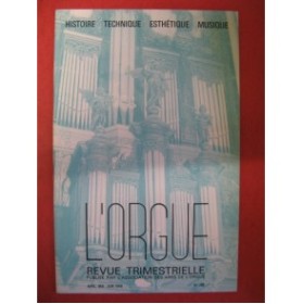 L'ORGUE Revue No 198 Avril-Juin 1986