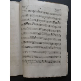 BIANCHI Francesco Sempre forste e ognor sareste Chant Orchestre 1787