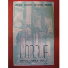 L'ORGUE Revue No 199 Juillet Septembre 1986