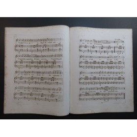 NIEDERMEYER Louis Ô Ma Belle Rebelle Dédicace Chant Piano ca1840