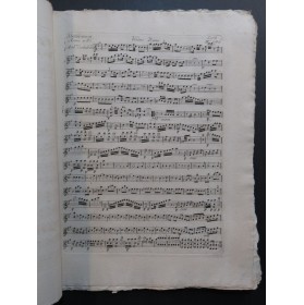 SARTI Giuseppe Ti lascio al ben ch'adori Chant Orchestre 1786