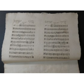 GUGLIELMI Pietro Gia Quest'alma disperata Chant Orchestre 1786