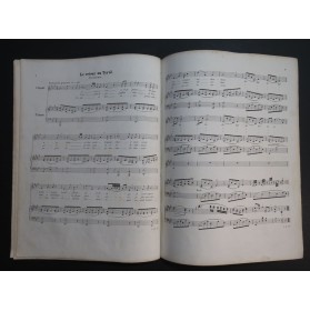 PANSERON Auguste 3 Pièces pour Chant Piano ca1830