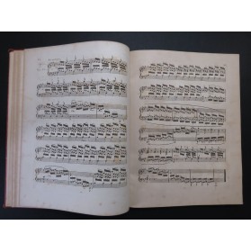 CRAMER Jean-Baptiste Etudes 84 Exercices Piano ca1820