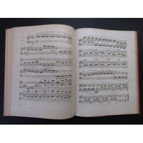 CRAMER Jean-Baptiste Etudes 84 Exercices Piano ca1820