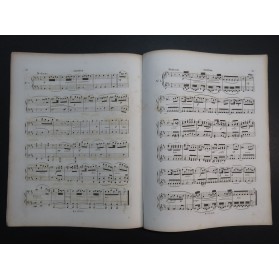 MENDELSSOHN Recueil No 6 Romances sans Paroles op 67 Piano 4 mains ca1855