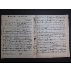 DE SYLVA R. G. BROWN Lew HENSERSON Ray Broken He Arted Chant Piano 1927