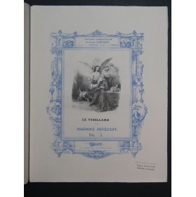 SCHUBERT Franz Le Vieillard Chant Piano ca1835