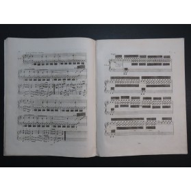 ADAM Louis Air du Bon Roi Dagobert Variations Piano ca1810