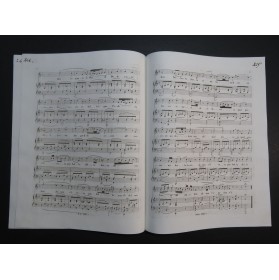 COSTA Michele La Bocca Arietta Chant Piano ca1835